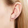 Bee Blooms Crawler Women's Earrings