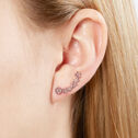Bee Blooms Crawler Women's Earrings