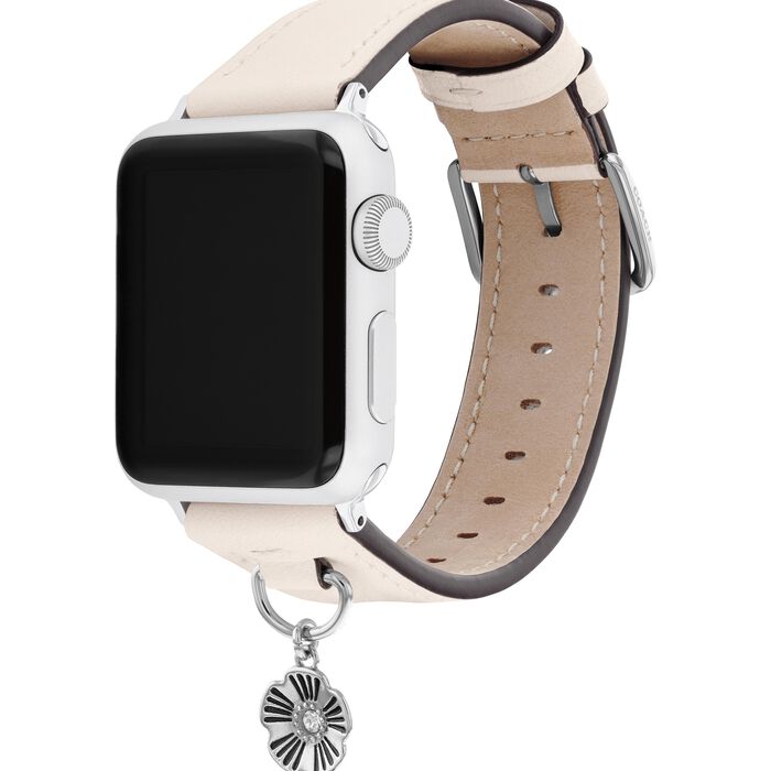 Coach Women's Apple Watch Strap - Brown