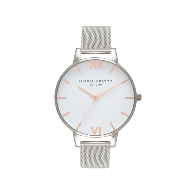 Olivia burton white dial hot sale