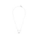 Olivia Burton 3D Bee Drop Necklace Silver & Rose Gold