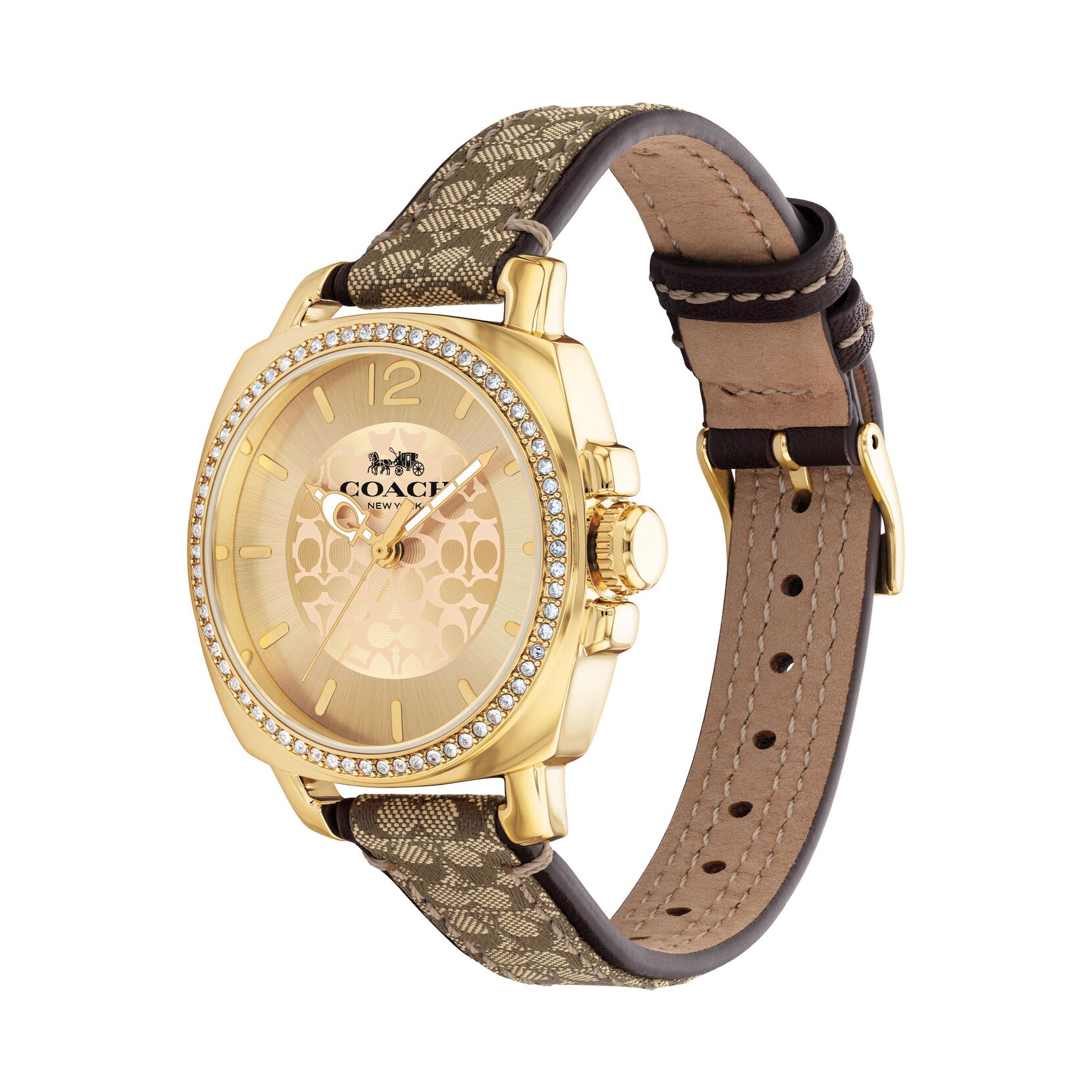 Coach Boyfriend Crystal Women's Watch, 34mm