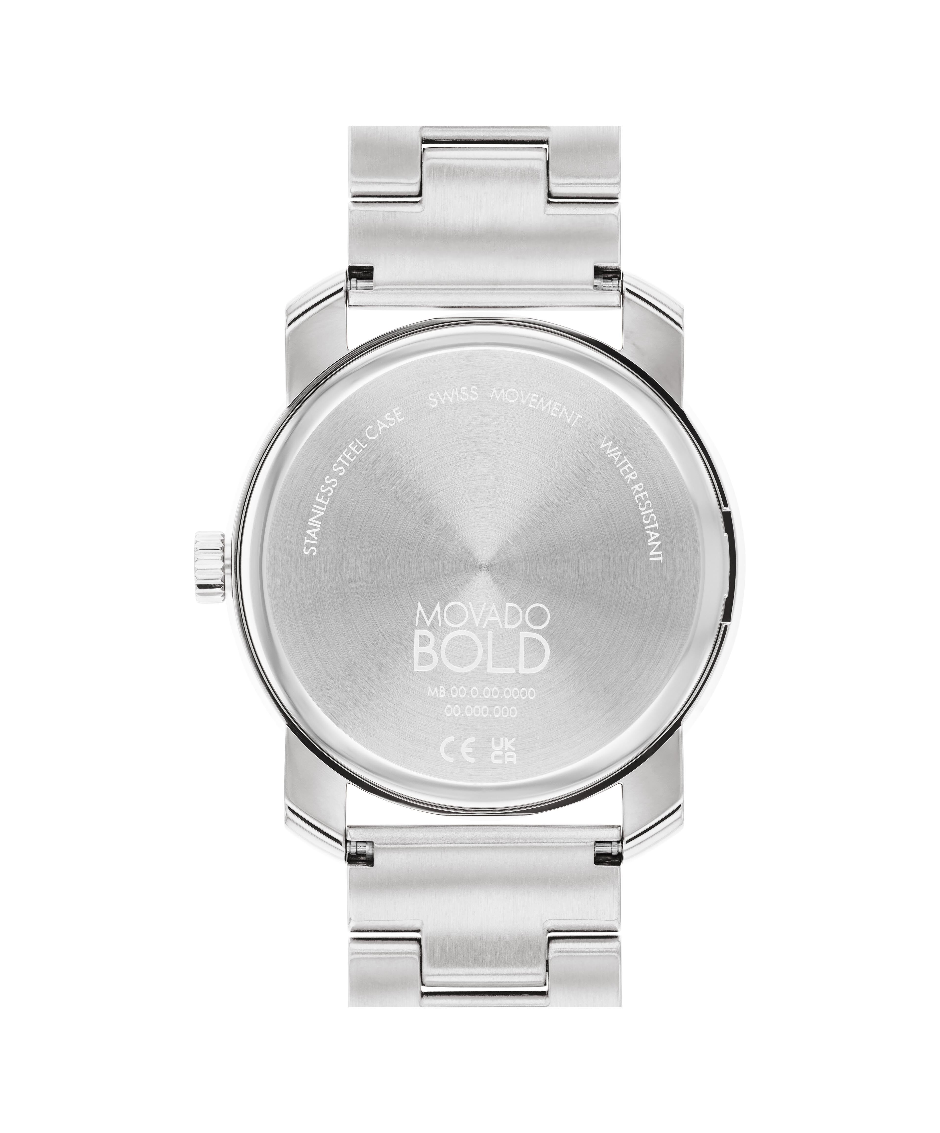Movado all steel quartz water resistant clearance