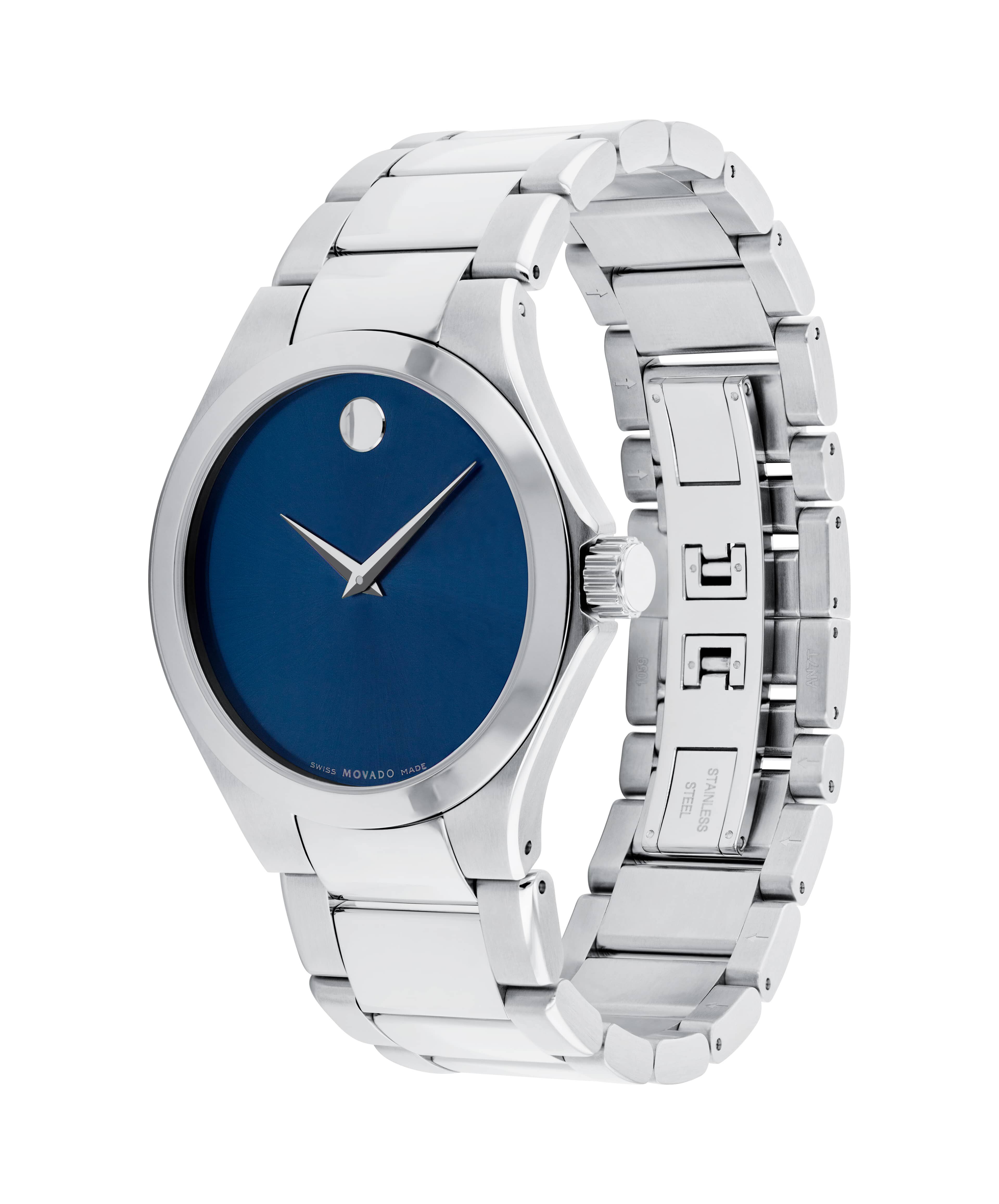 Movado defio hot sale blue