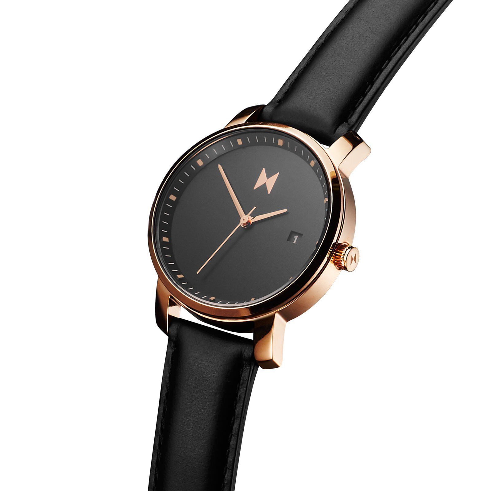 Mvmt rose gold black clearance