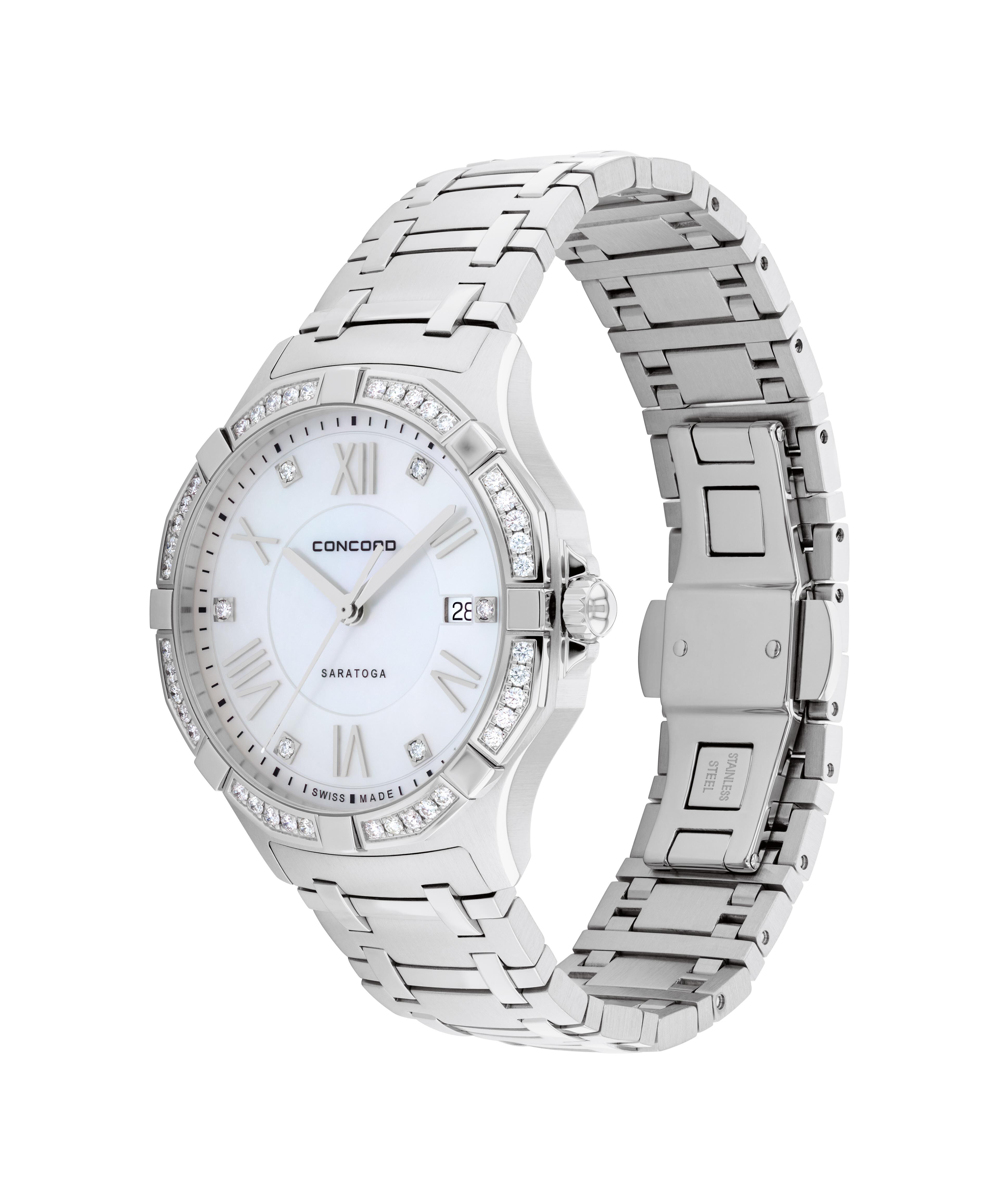Concord saratoga shop diamond watch