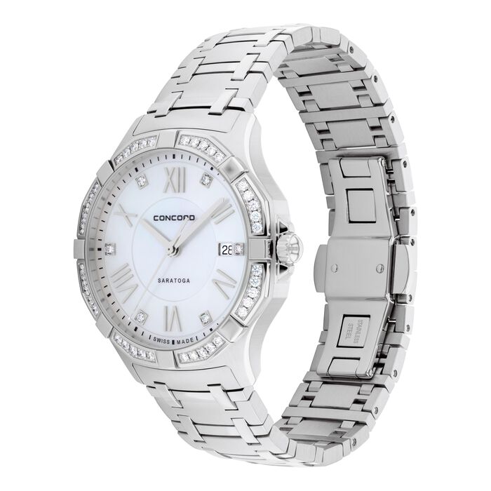 Concord Saratoga Diamond Men's Watch, 40MM