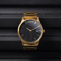 Black Gold Men's Watch, 45mm