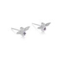 Olivia Burton Bejewelled Bee Bracelet and Earrings Women's Gift Set