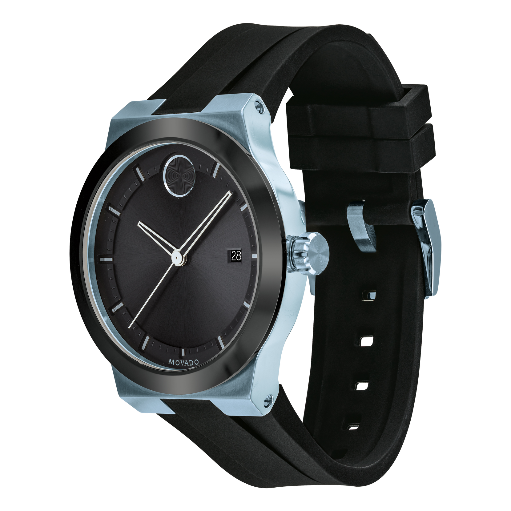 品質が完璧 Movado | Movado Trend black watch with black dial, light 時計
