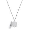 Lucky Bee Silver Locket Necklace