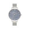 Silver Glitter Demi Women's Watch, 34mm