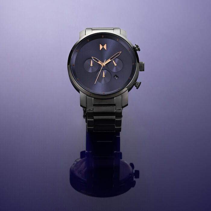 Galaxy Midnight Chronograph Men's Watch, 45mm