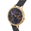 Gold & Black Women's Watch, 34mm