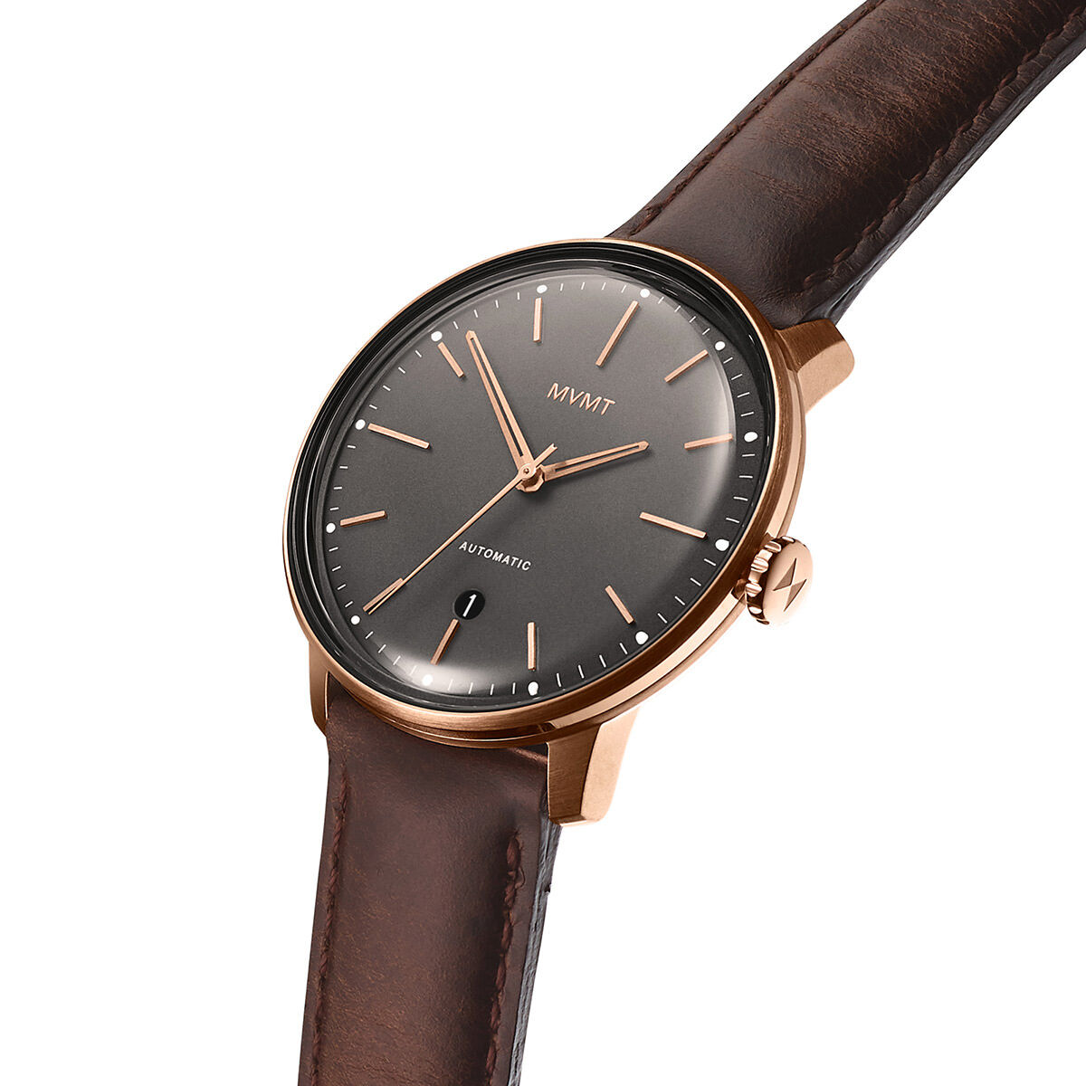 Bourbon Rose Men s Arc Automatic Watch Collection MVMT