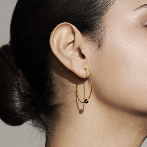 Simple Hoop Women's Earrings