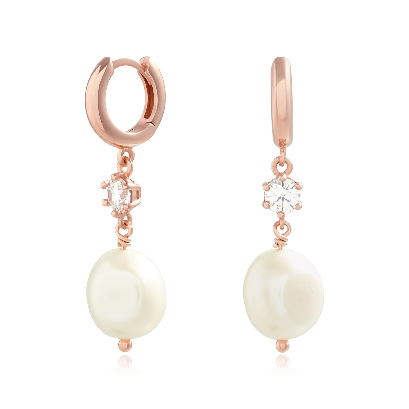 Olivia burton rose gold earrings store