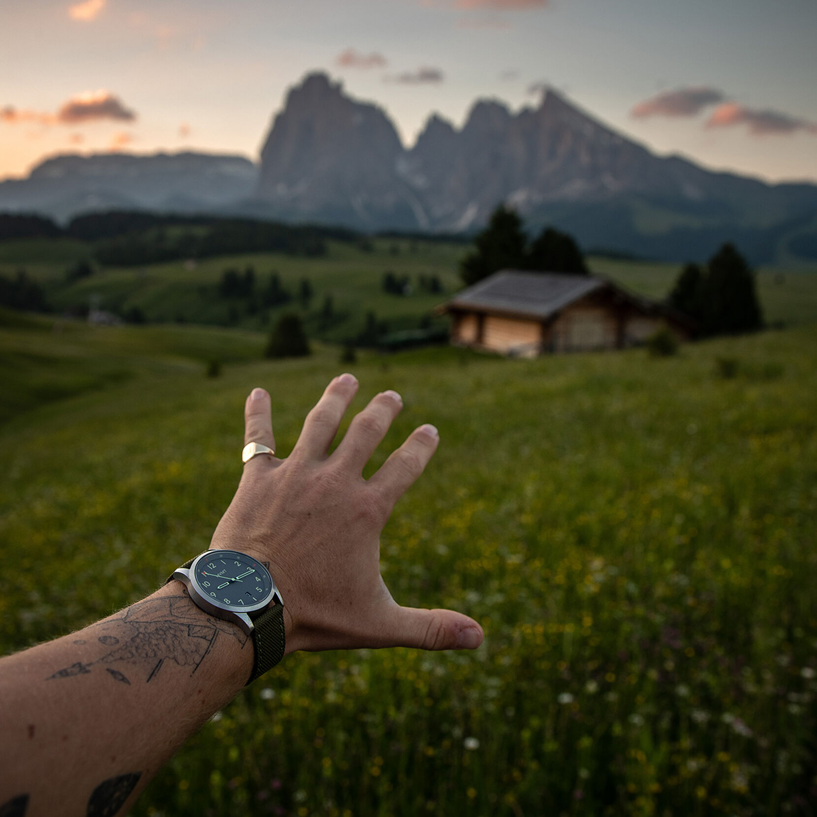 AT Green Men's Watch, 41mm