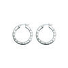 Tommy Hilfiger Ladies Silver Crystal Earrings