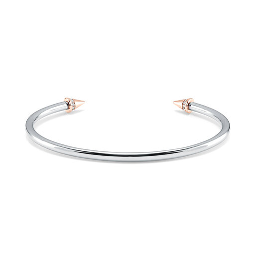 Crystal Stud Cuff Women's Bracelet