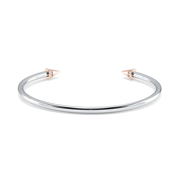 Crystal Stud Cuff Women's Bracelet