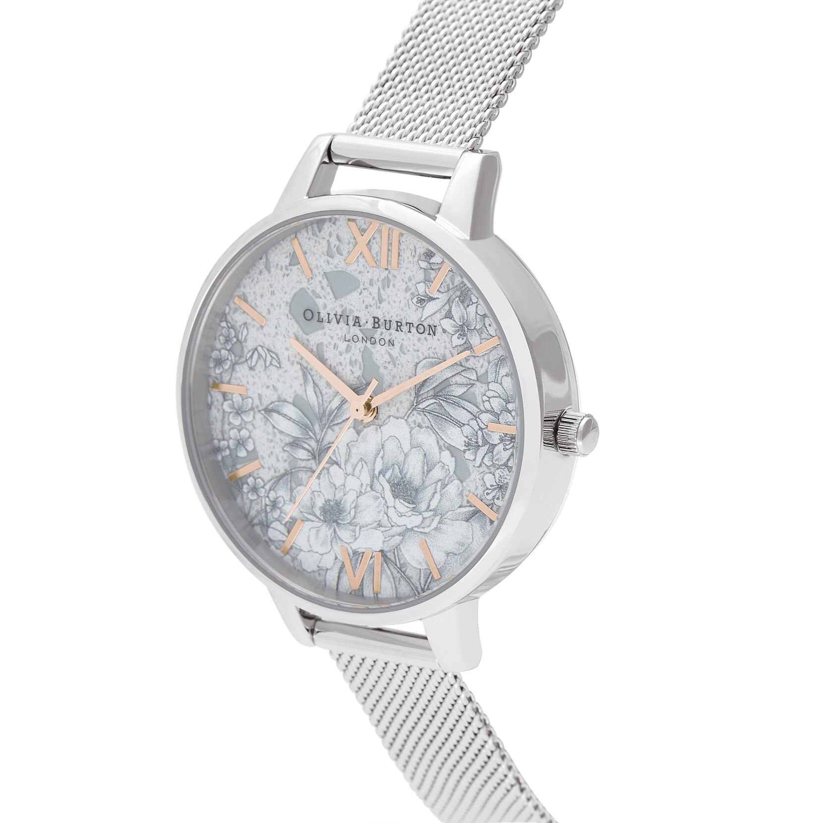 Terrazzo Florals Women's Watch, 34mm
