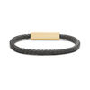 Leather Braid Men's Bracelet