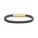 Leather Braid Men's Bracelet