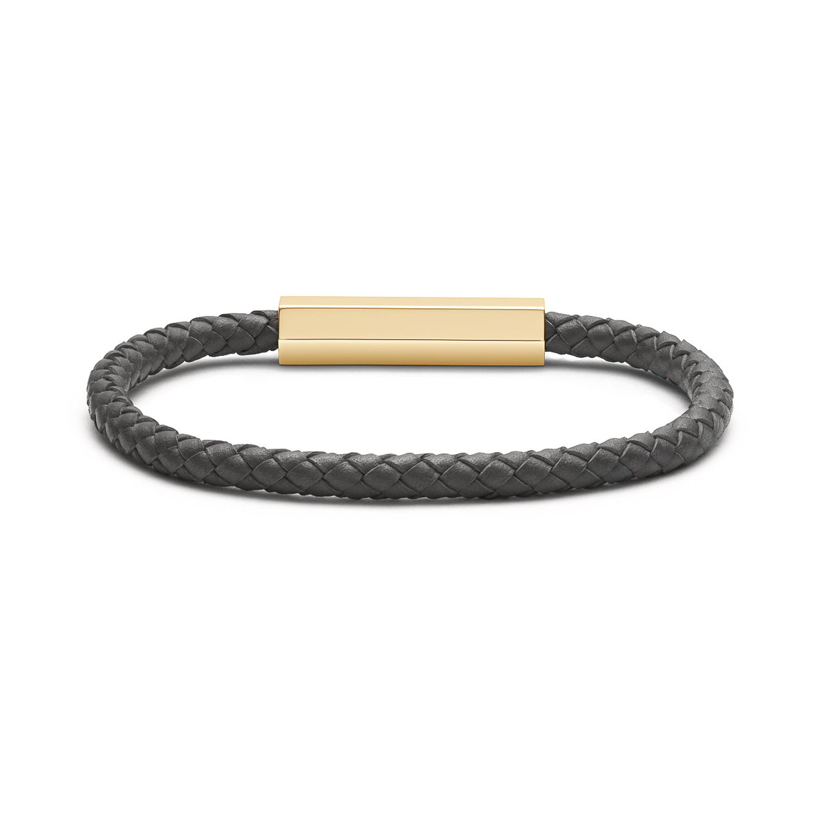 Leather Braid Men's Bracelet