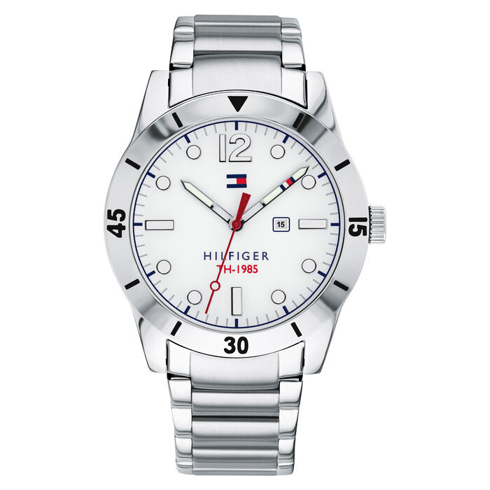 Tommy Hilfiger Watches| Movado Store |Men's Tommy Hilfiger Steel Bracelet Watch