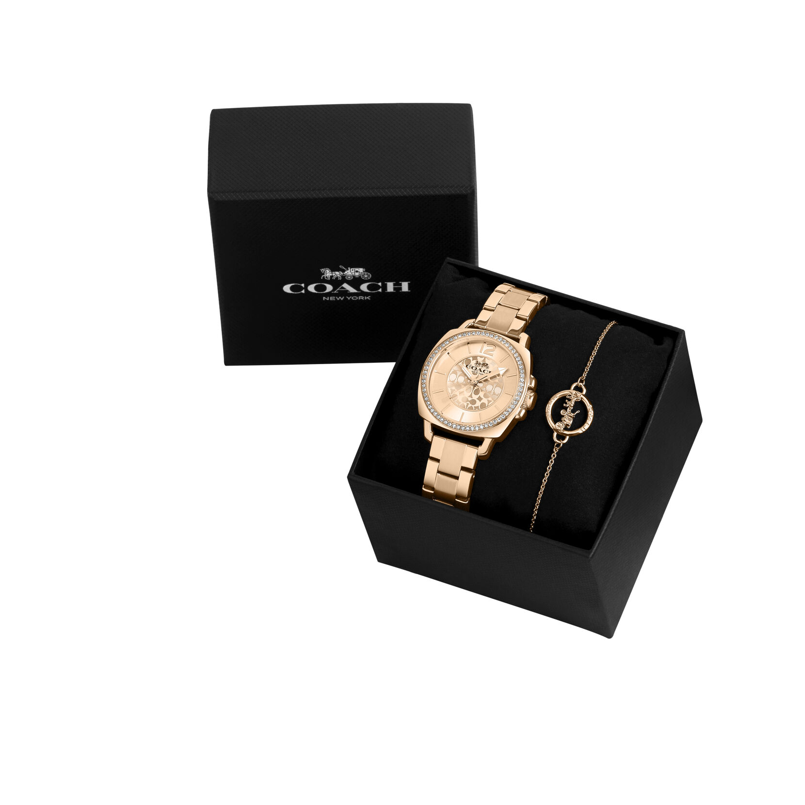 Boyfriend Women's Watch & Bracelet Gift Set, 34mm