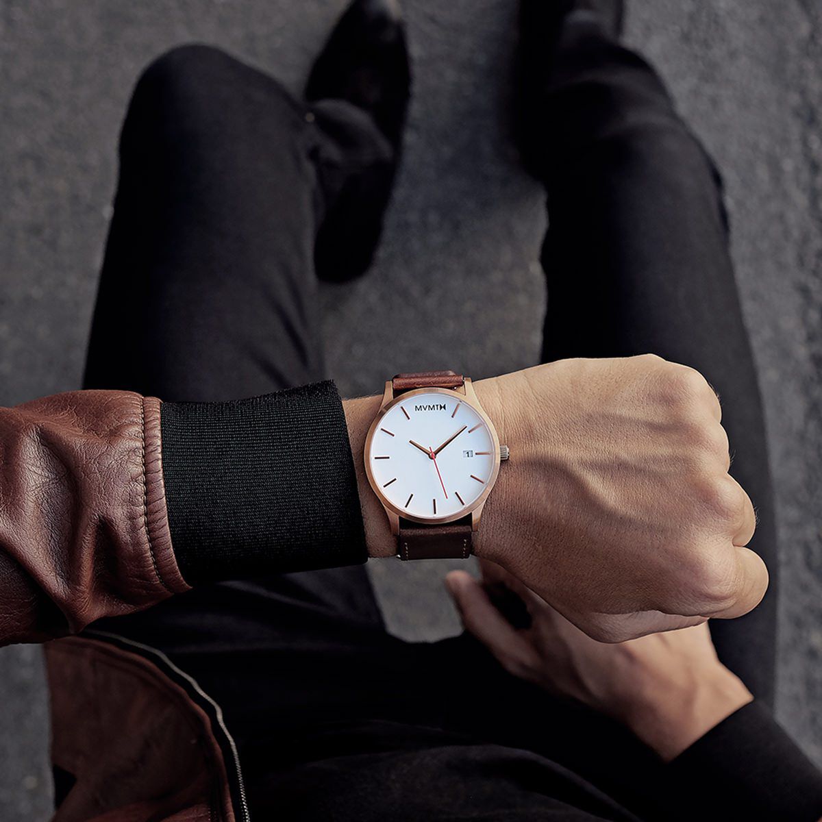 Mvmt rose gold mens watch shop
