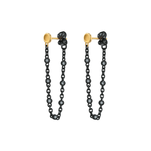 Movado Ball & Chain Earrings