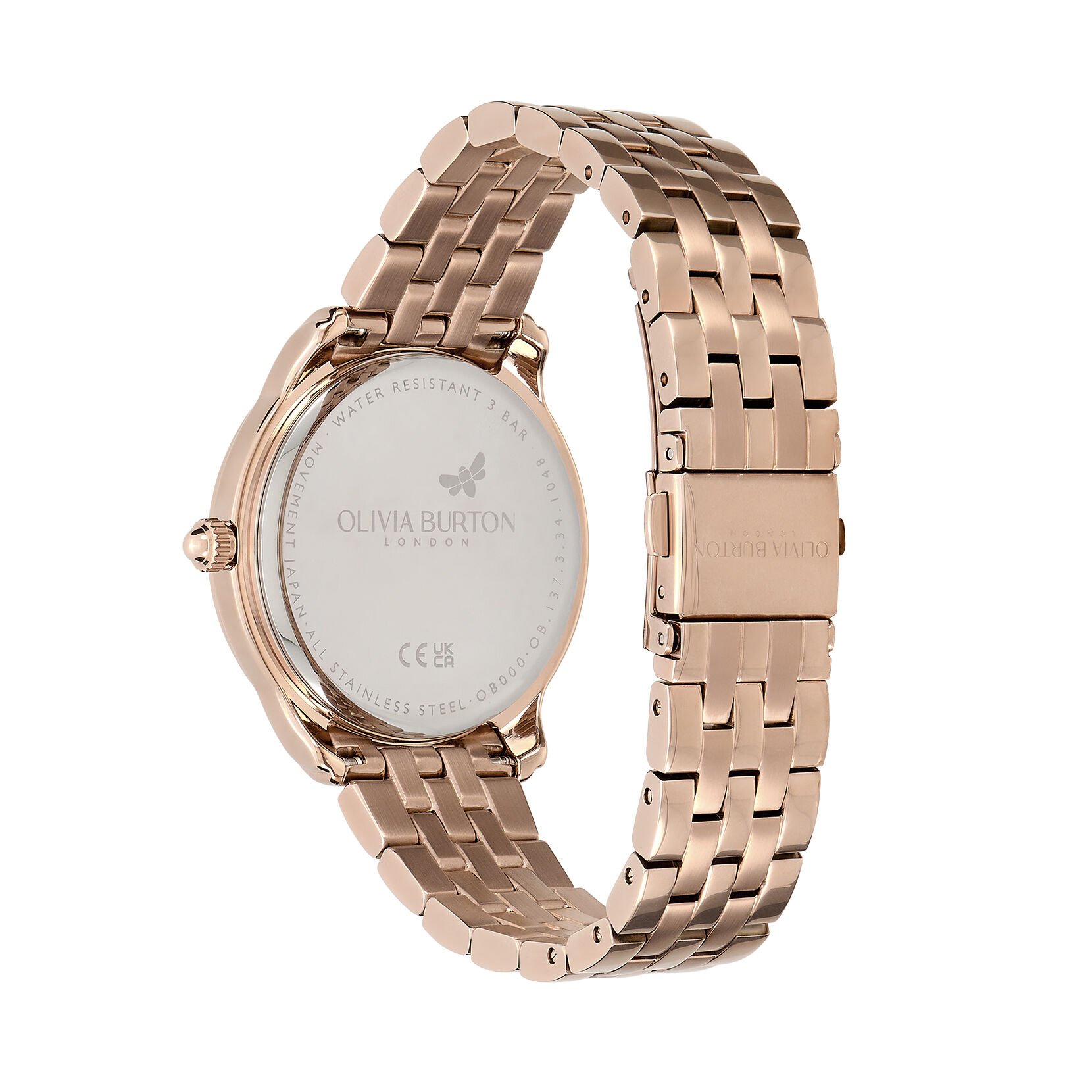 Celestial 36mm Starlight Carnation Gold Bracelet Watch Olivia Burton London