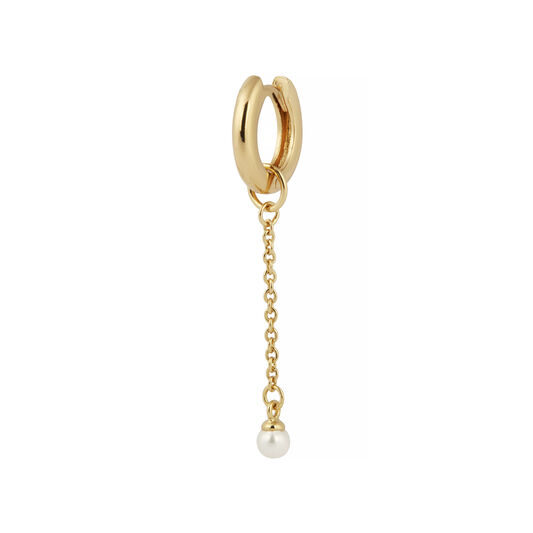 Olivia Burton Pearl Drop Women's Huggie Charm