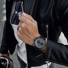 Starlight Black Men's Chronograph Watch, 47mm