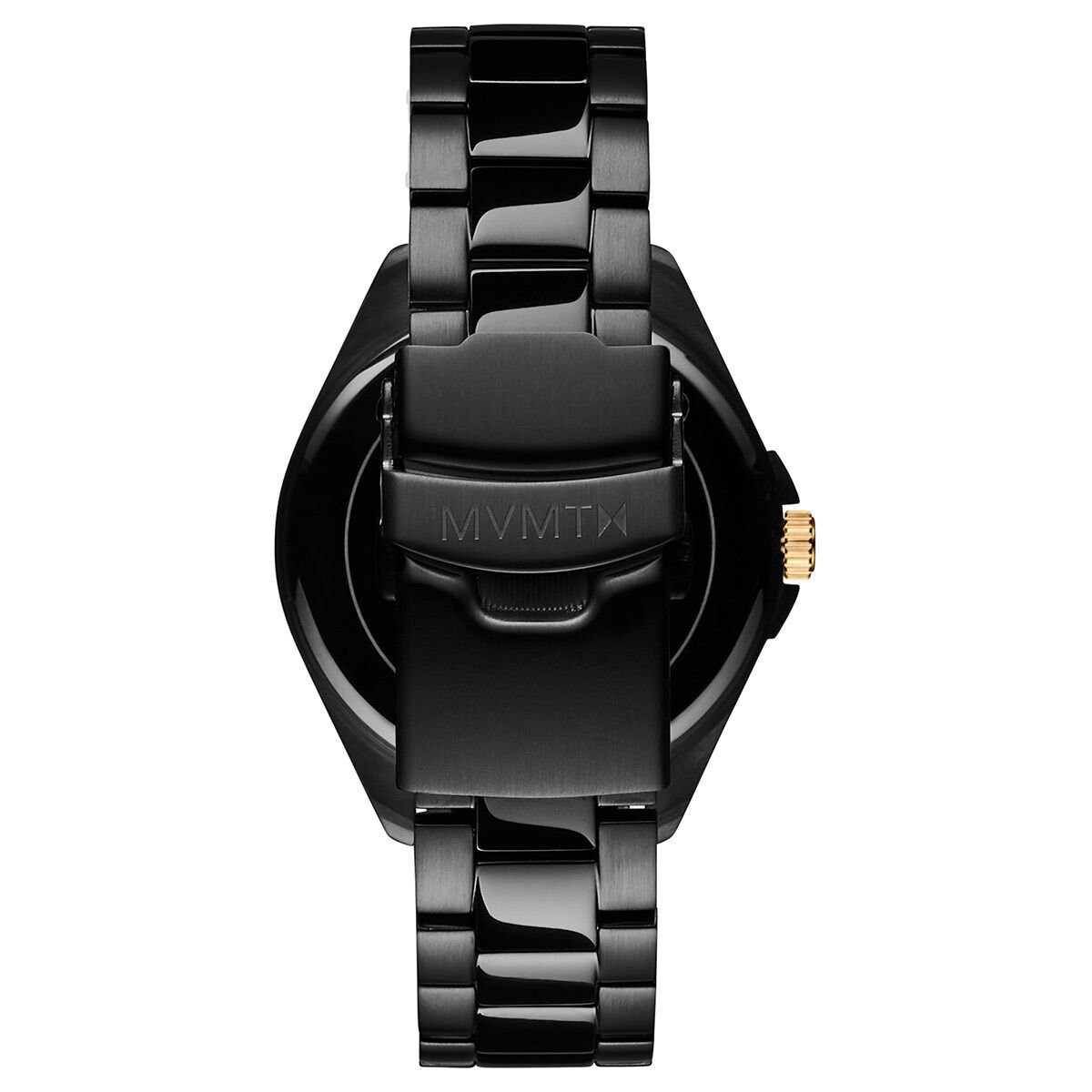 Mvmt black link watch outlet