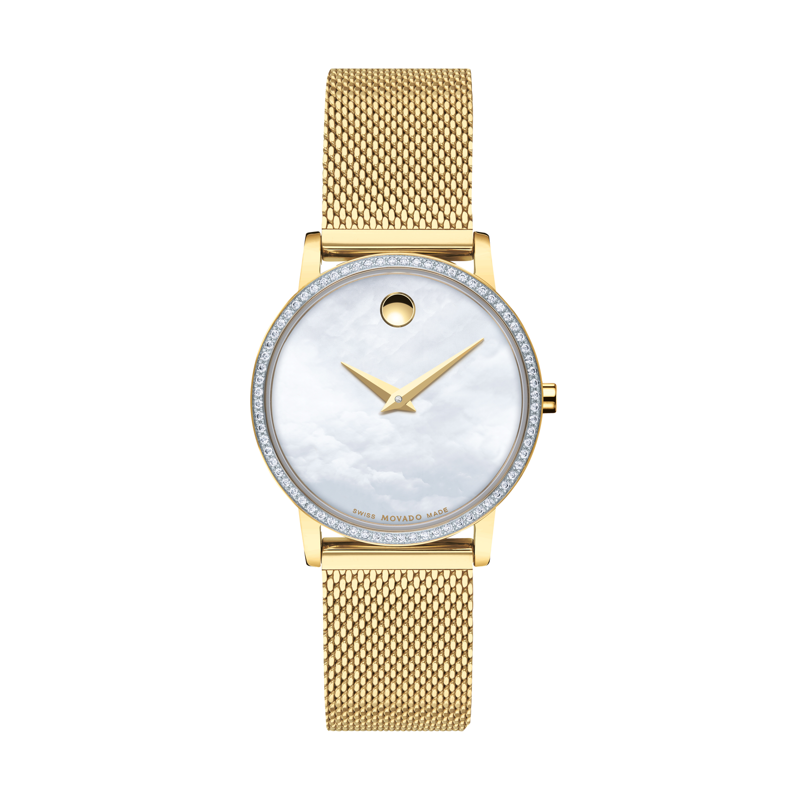 スイス名門ブランド!エレガント★MOVADO Classic Museum Ladies Movado | Museum Classic Women's Diamond Watch