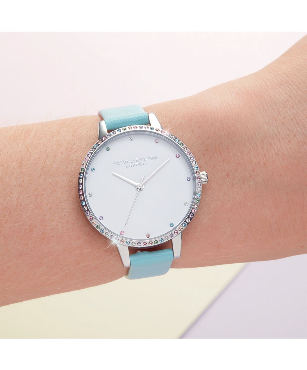 Olivia burton rainbow watch best sale