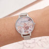 Marble Floral Women's Watch, 38mm