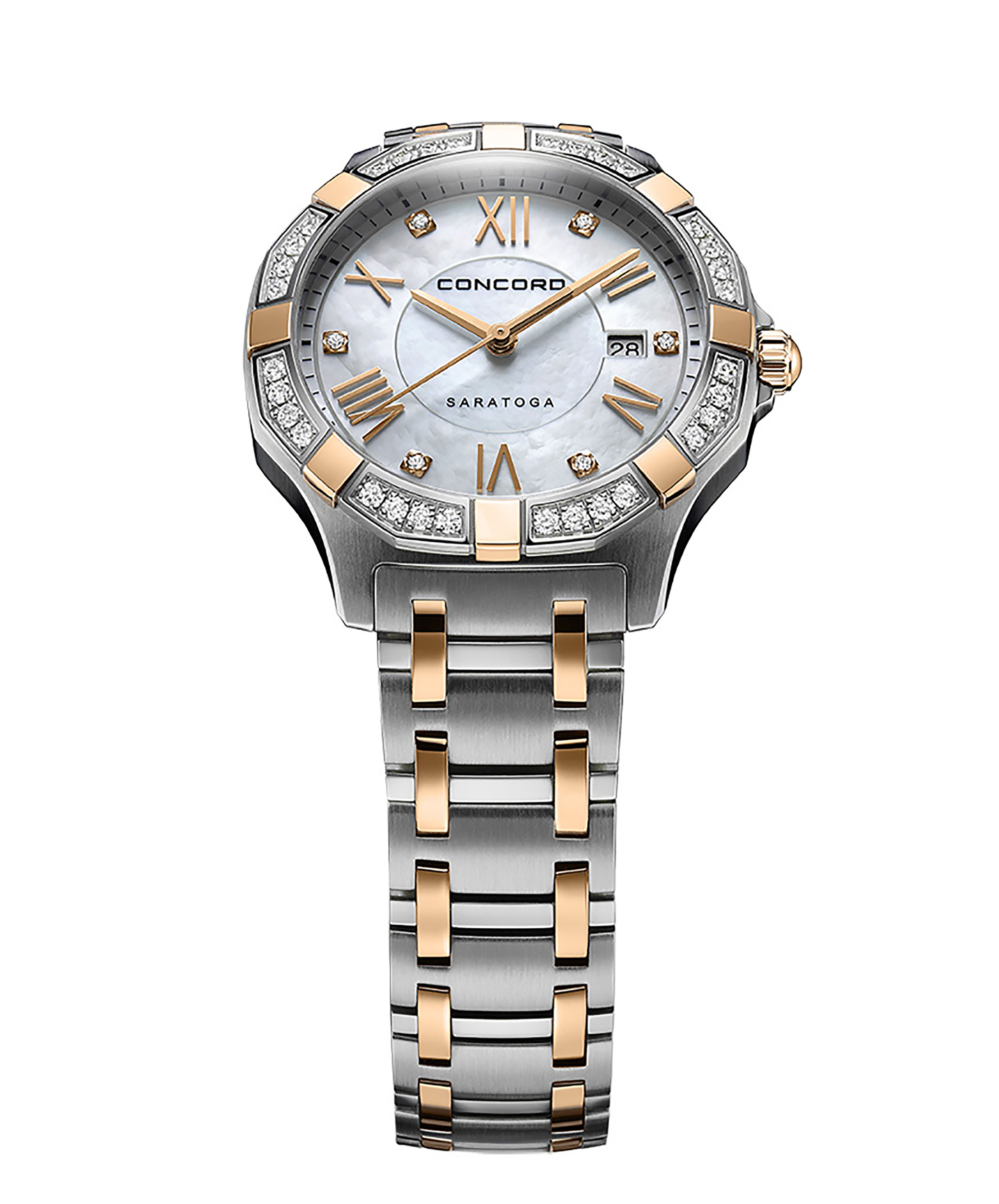 Concord saratoga 2025 diamond watch price