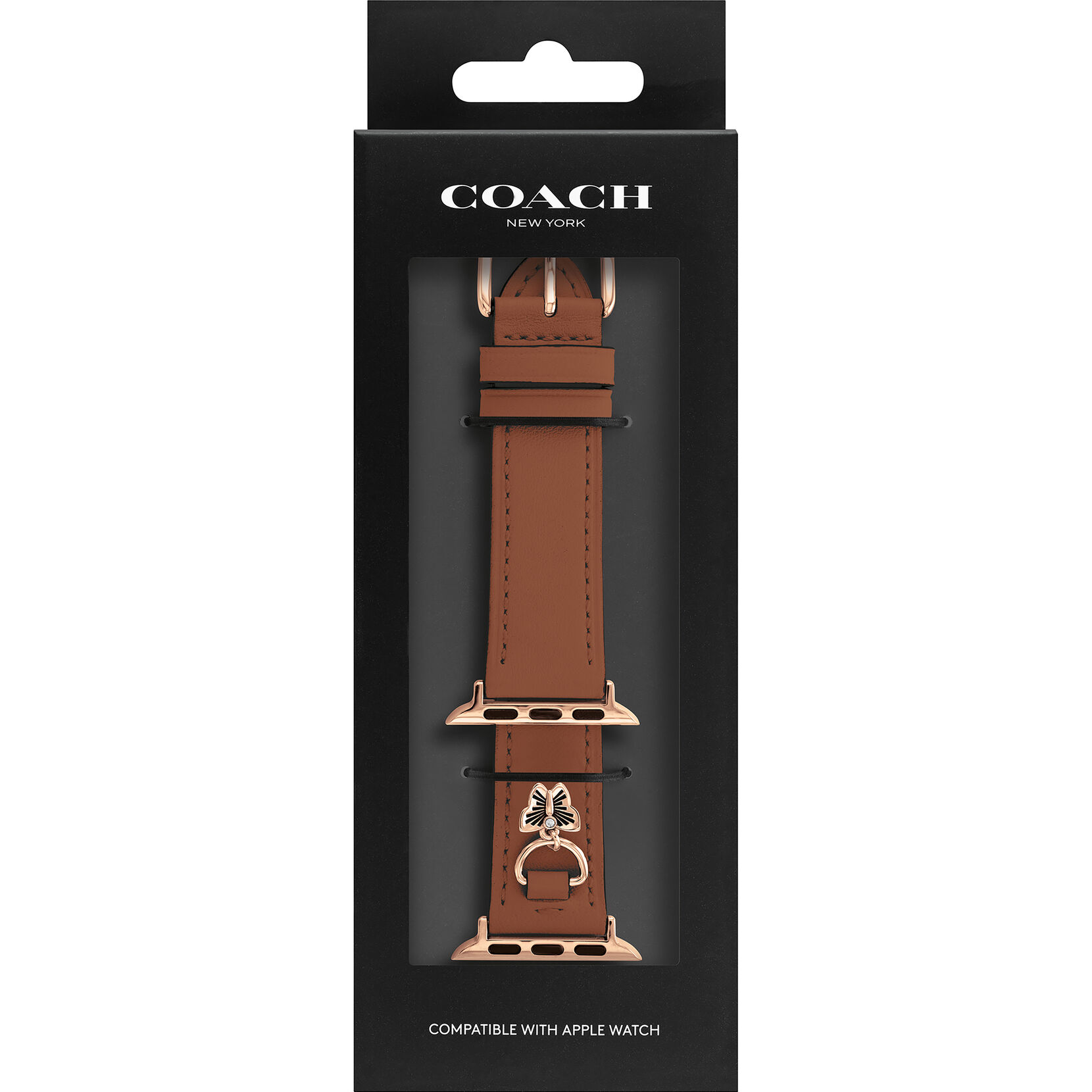 Coach Women's Apple Watch Strap - Brown