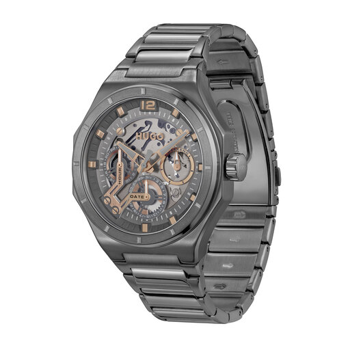 #Grail Skeleton Men's Watch, 44mm