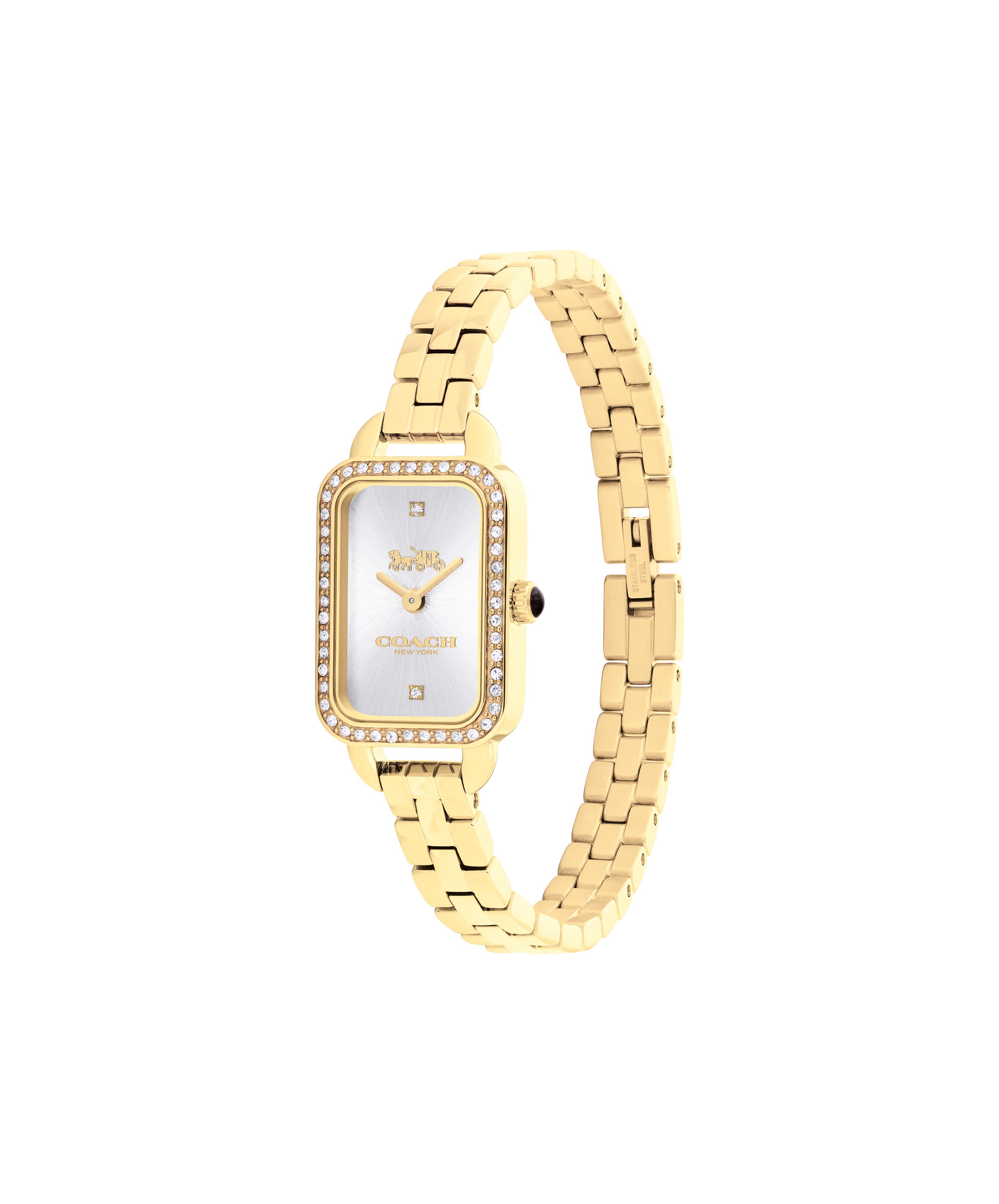 ★シンプルなスクエアが人気★COACH Ludlow Watch 17mm Coach | Movado Company Store | Coach Ludlow Women's Watch