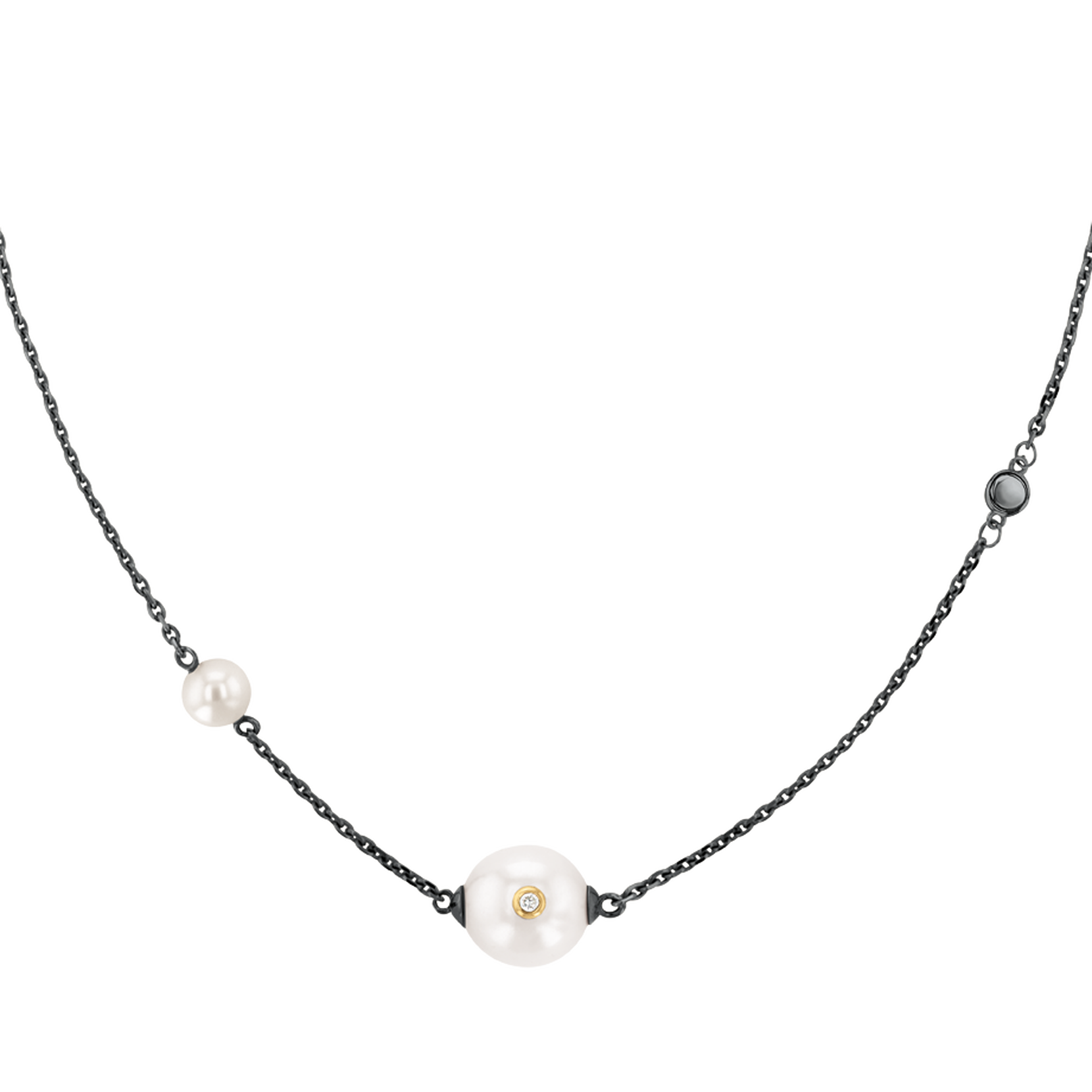 Short Signature Pearl Women's Necklace