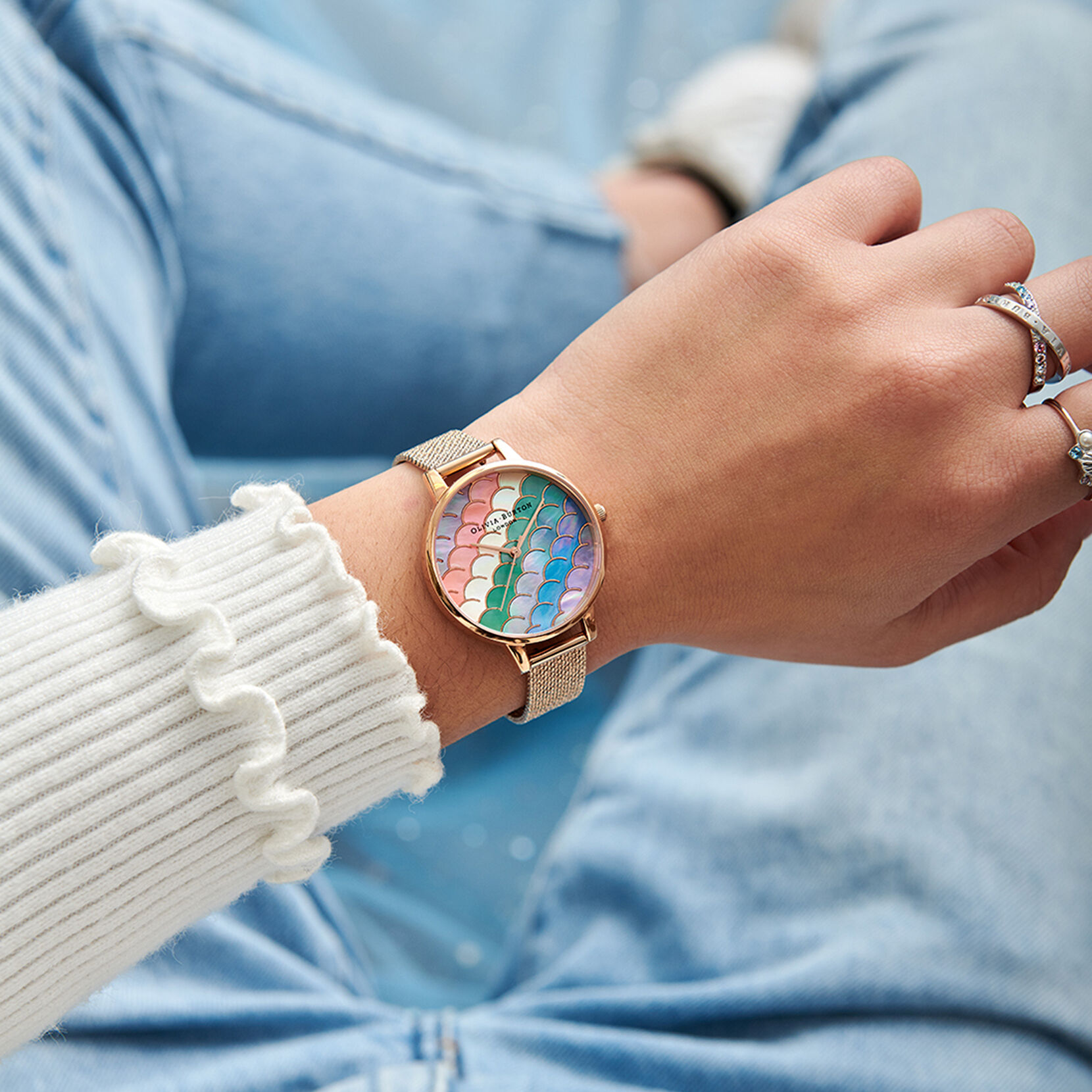 Mermaid Tail Women's Watch, 34mm