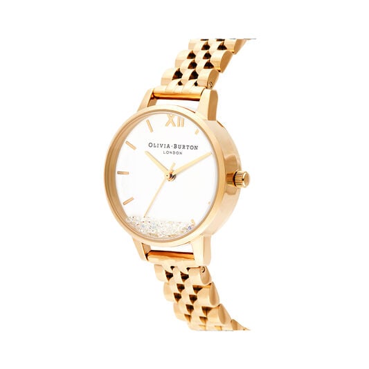 Olivia Burton Wishing Watch, Gold Bracelet