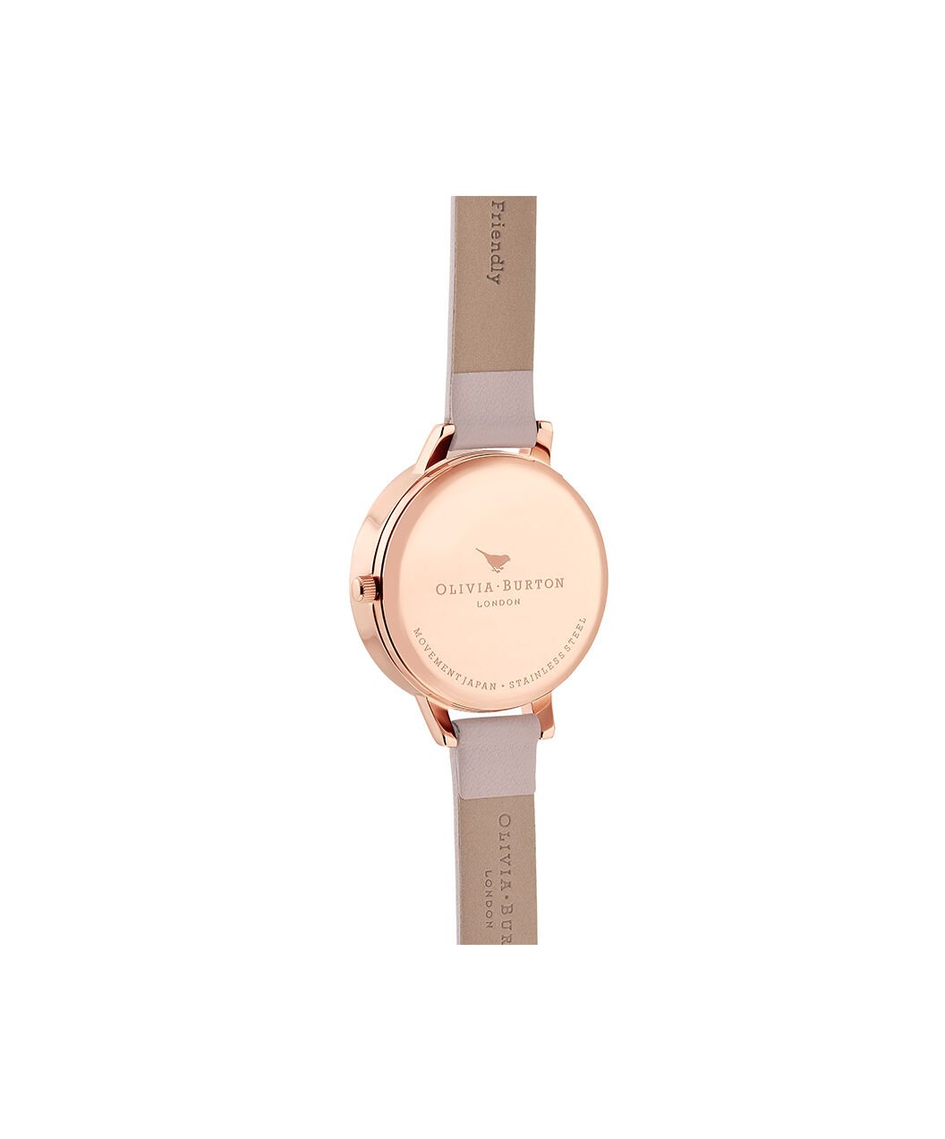 定番のお歳暮＆冬ギフト Ladies British Blooms 3D Bee, Vegan Rose & Rose Gold| Olivia 時計