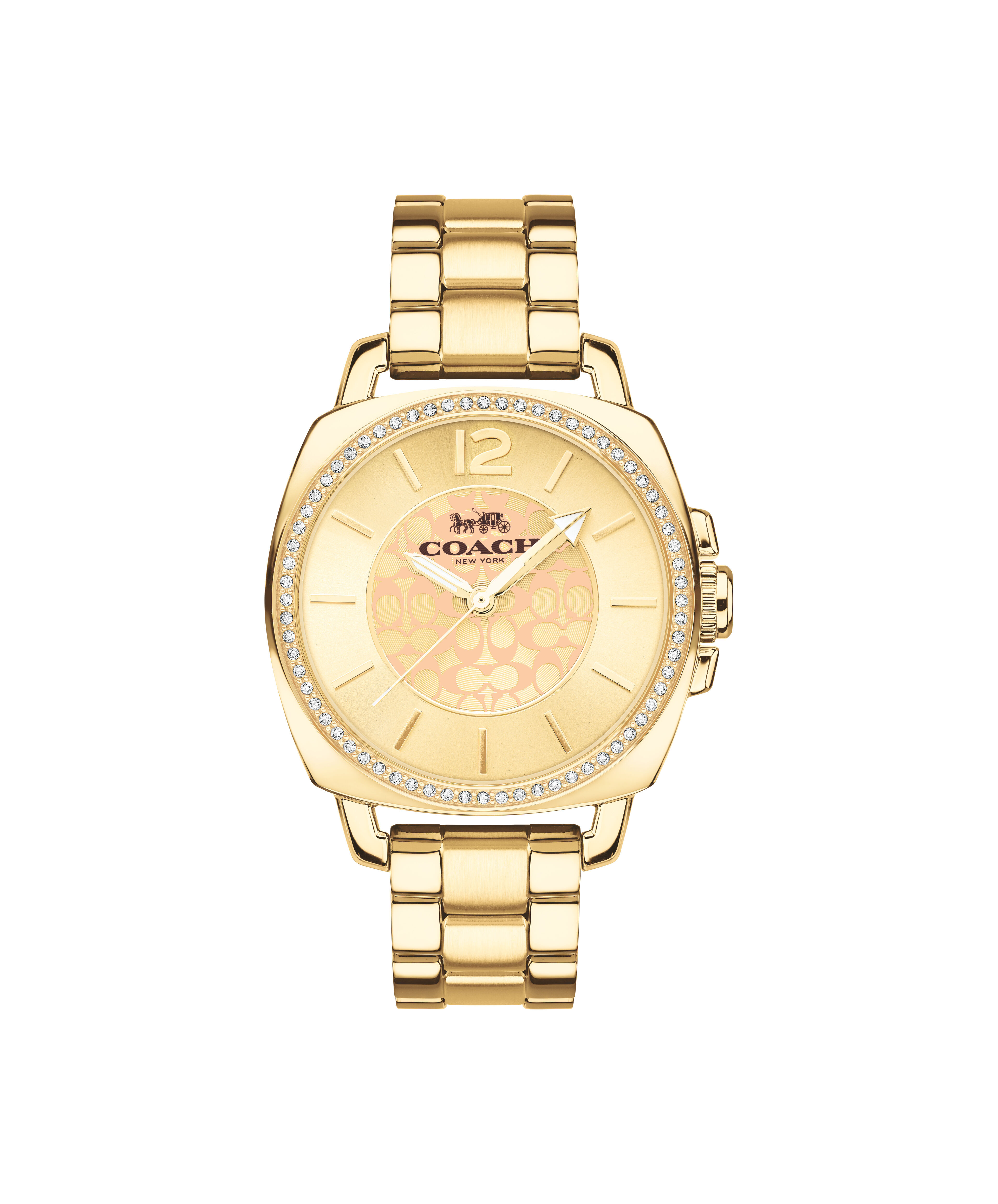 Gold boyfriend sale watch
