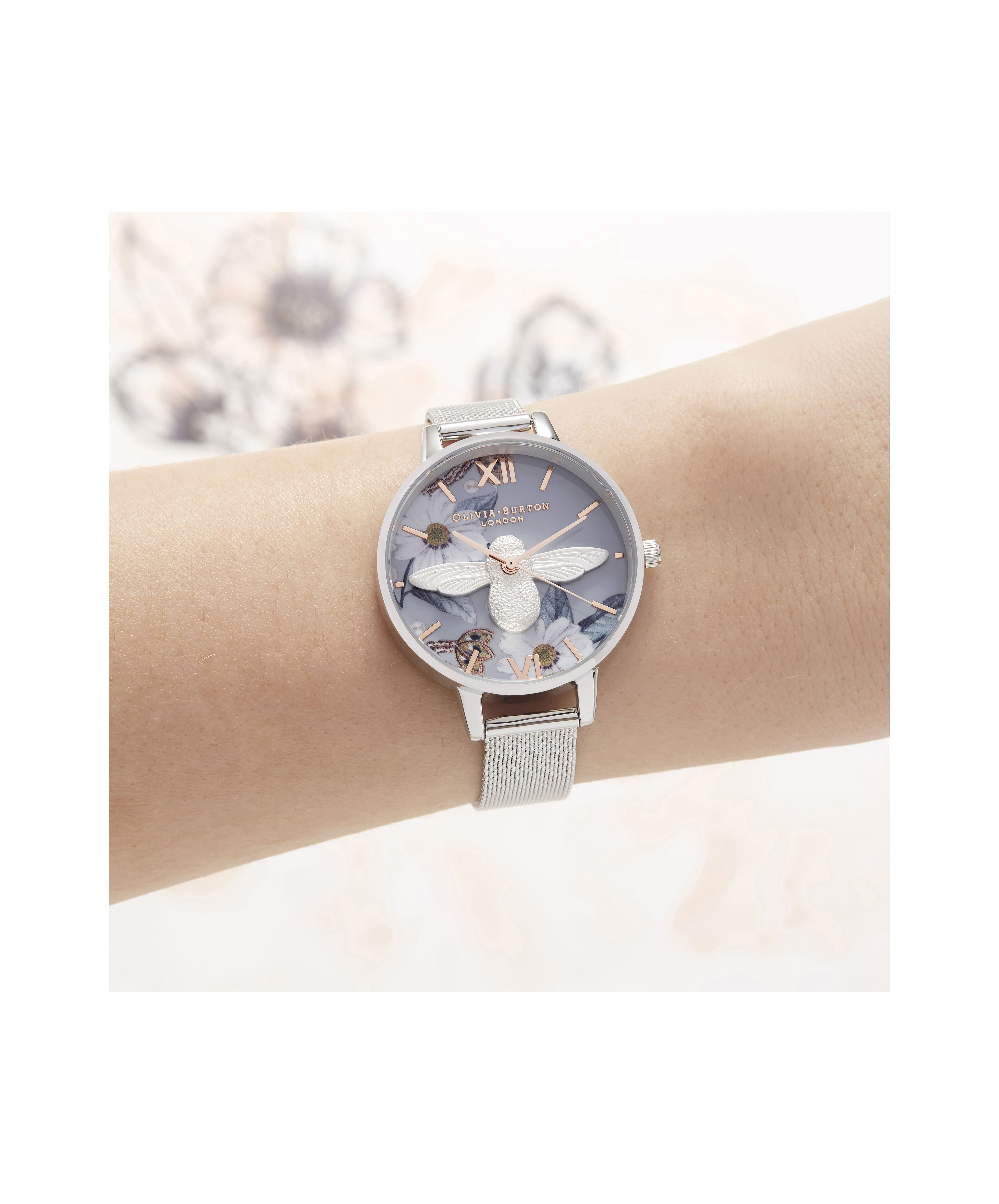 Olivia burton bejewelled florals hot sale
